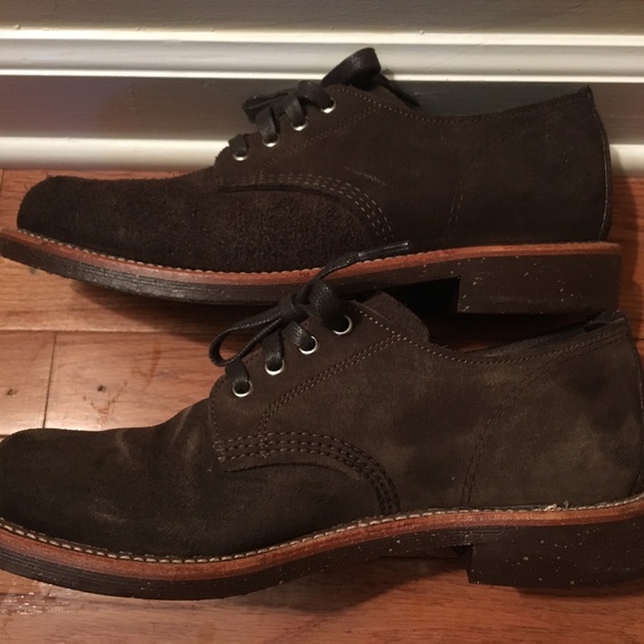chippewa general utility service oxford shoes